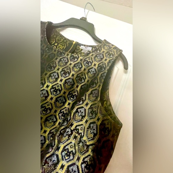 NWOT Gold and Black Large Worthington Top/Tank - Picture 4 of 8